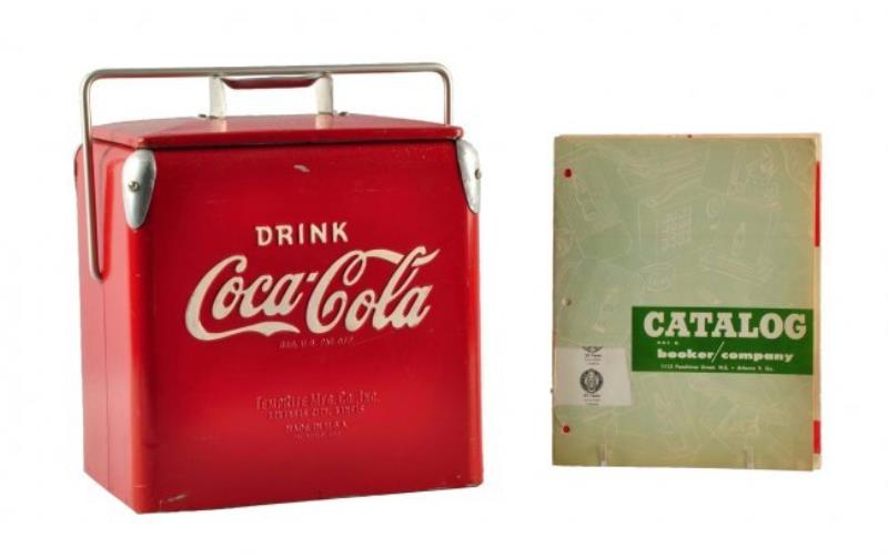 1950's Coca - Cola Small 12 Bottle Cooler