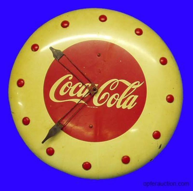 COCA-COLA WALL CLOCK-1948-