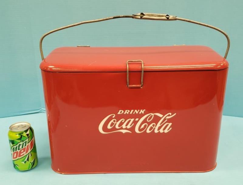 1940's-50's Restored Coca Cola Picnic Cooler