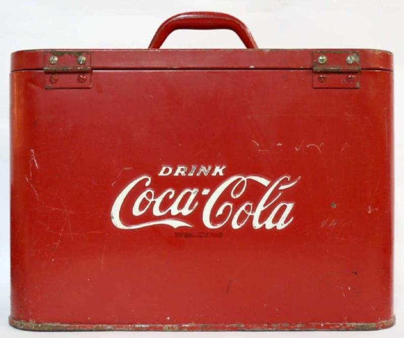 COCA-COLA VINTAGE AIRLINER TRAVEL COOLER ORIGINAL