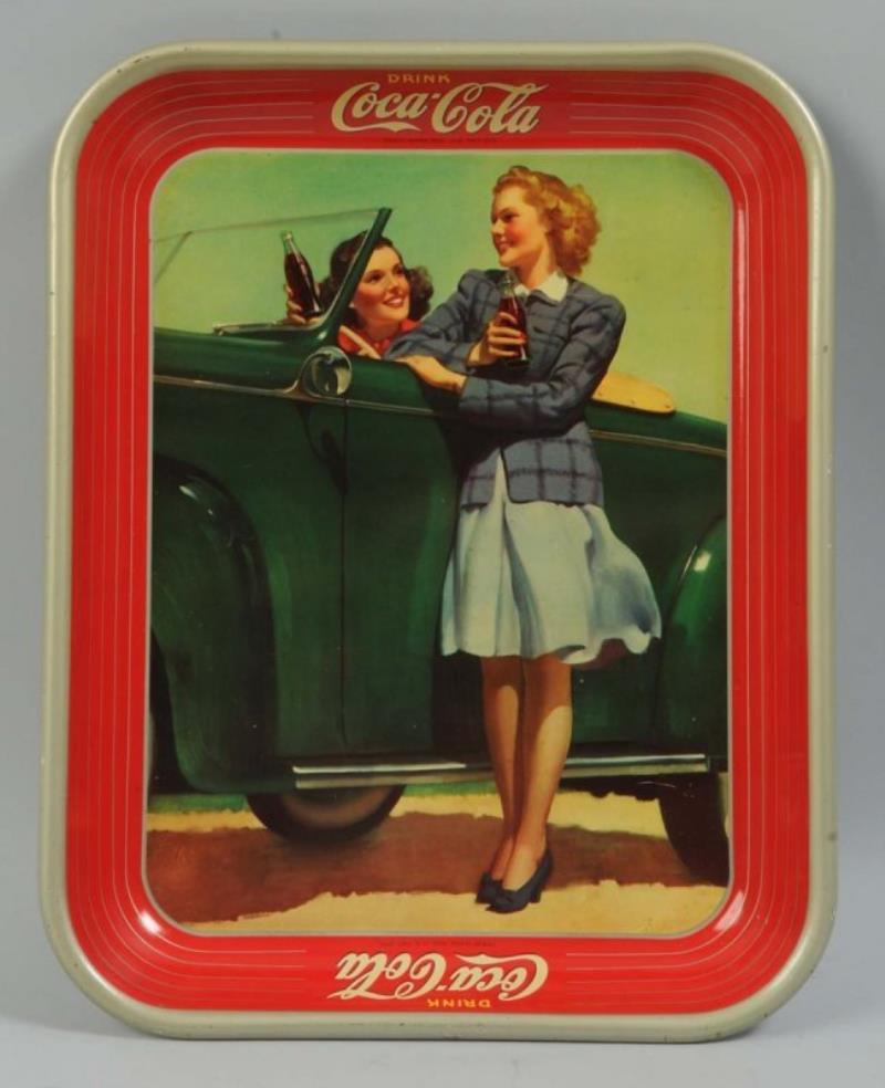 1942 Coca-Cola Tray.