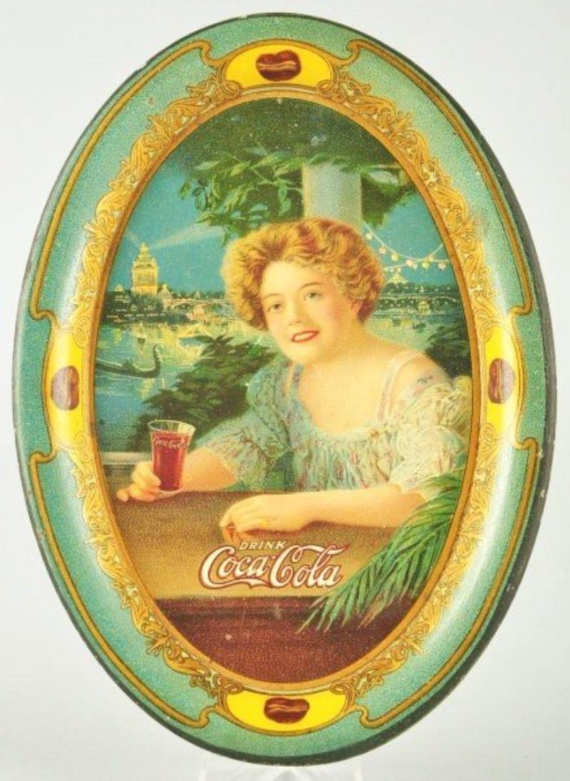 1909 Coca-Cola Change Tray.