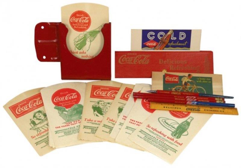 Coca-Cola No-Drip Protectors (20) w/Coca-Cola meta
