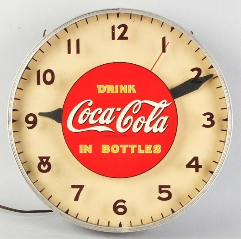 1940's Coca-Cola Electric Clock Value & Price Guide