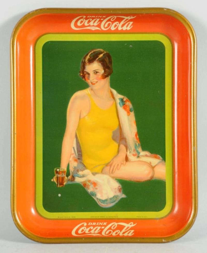 1929 Coca-Cola Serving Tray.