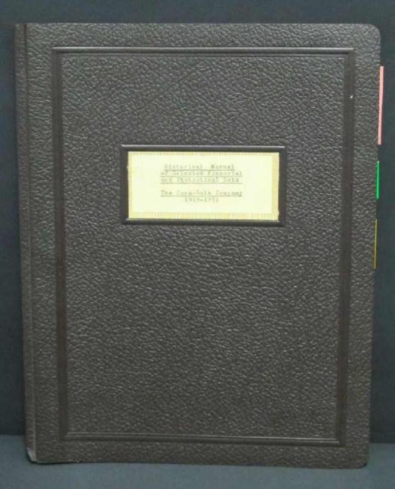 Coca-Cola Company Historical Data Manual