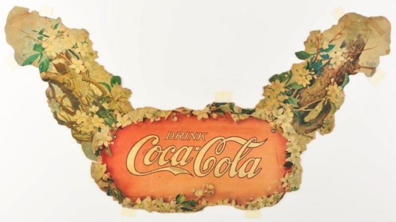 Rare Cardboard Coca-Cola Festoon