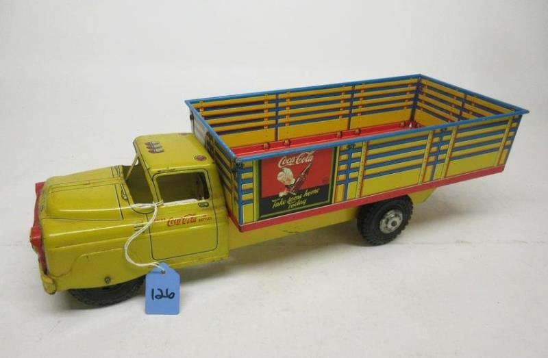 MARX COCA-COLA STAKE BODY TRUCK