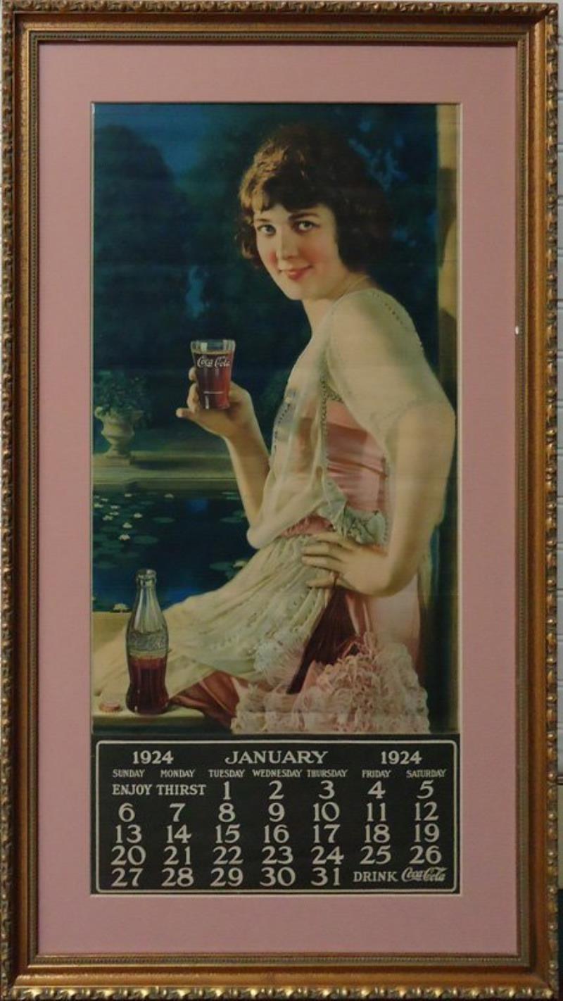 COCACOLA CALENDAR 1924 Value & Price Guide