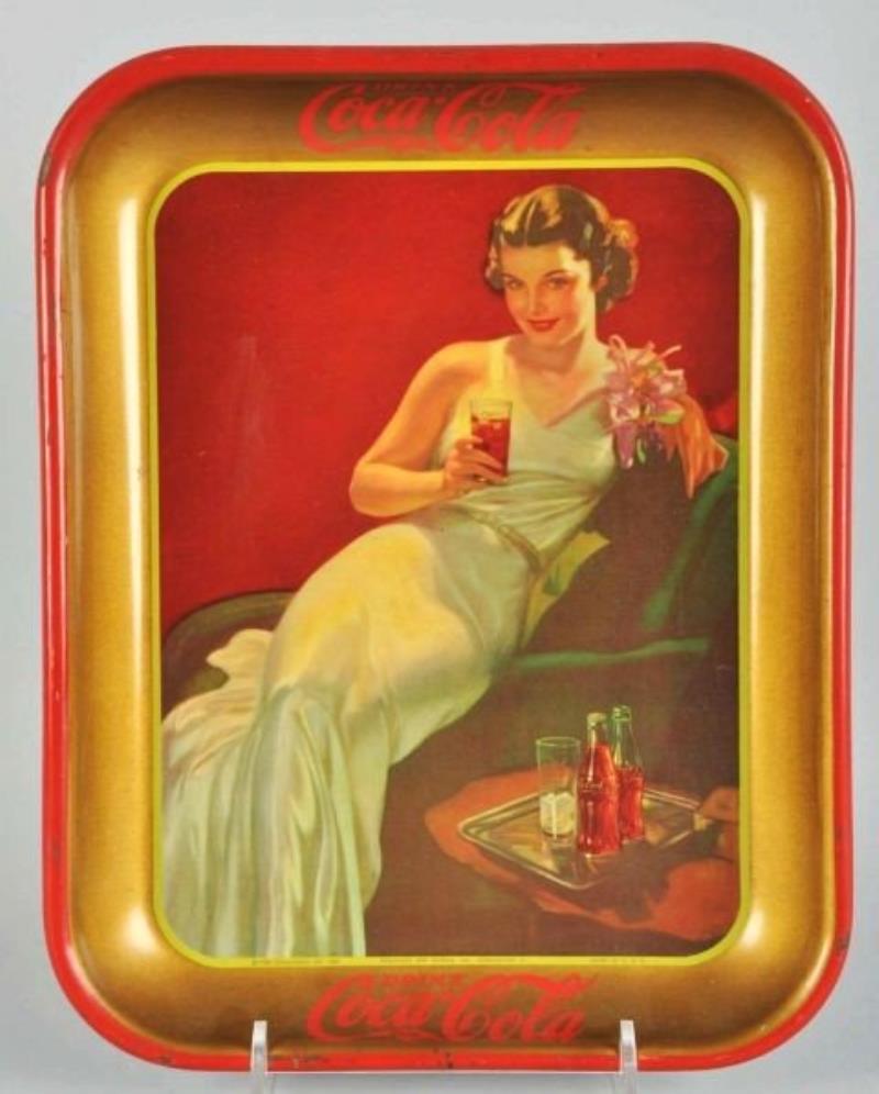 1936 Coca-Cola Serving Tray.