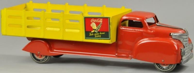 MARX COCA-COLA STAKE TRUCK