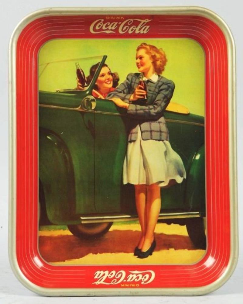 1942 Coca-Cola Serving Tray.