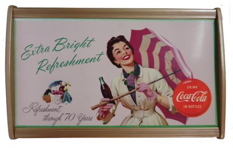 COCA-COLA CARDBOARD 1955