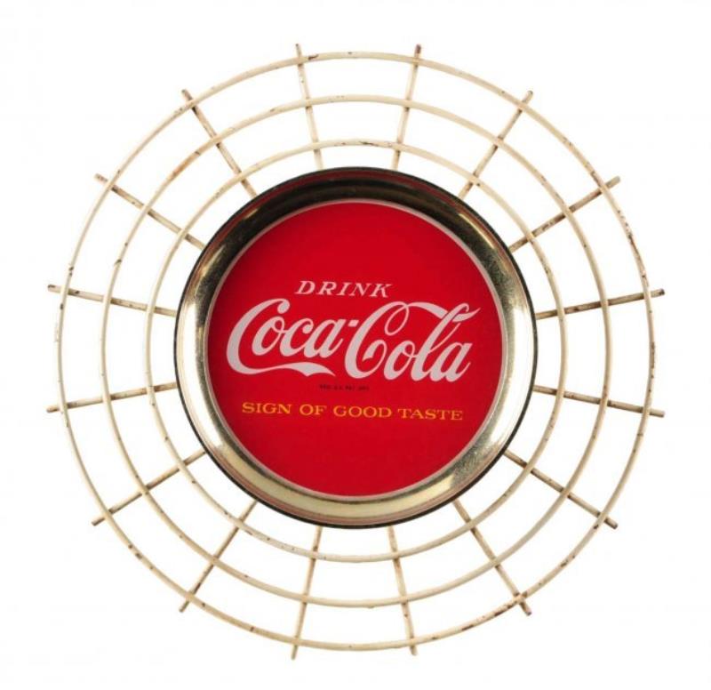 1950's Coca - Cola Lighted Wall Sign.