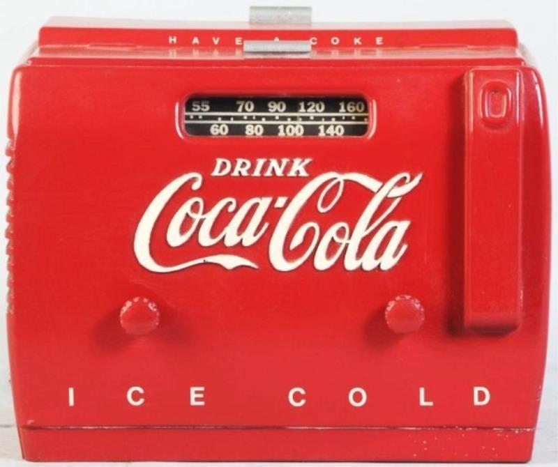 Five-Tube Coca-Cola Cooler Radio by RCA
