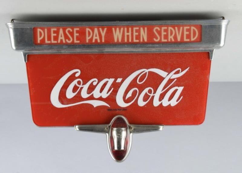 Coca Cola Light-Up Advertising Sign