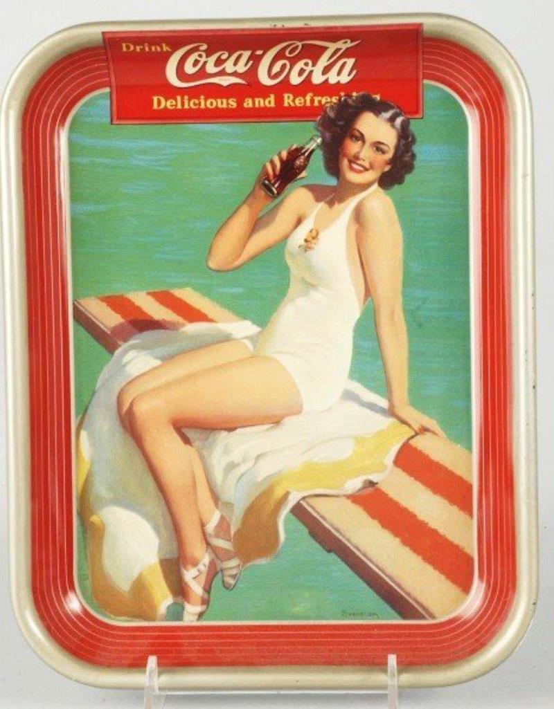 1939 Coca-Cola Serving Tray.