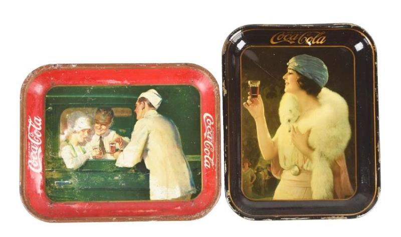 Coca-Cola Tin Trays.