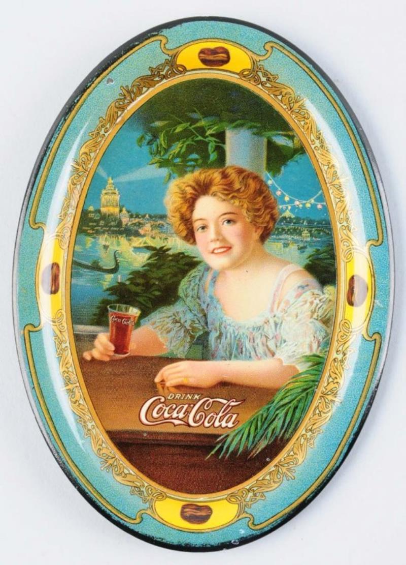 1909 Coca Cola Tip Tray.