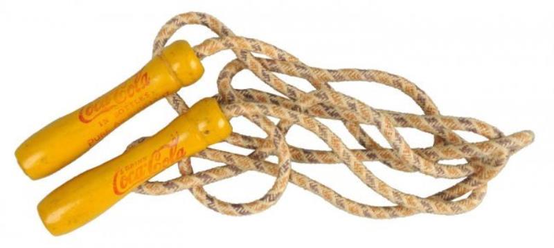 Scarce 1920’s Coca-Cola Jump Rope-Whistle.