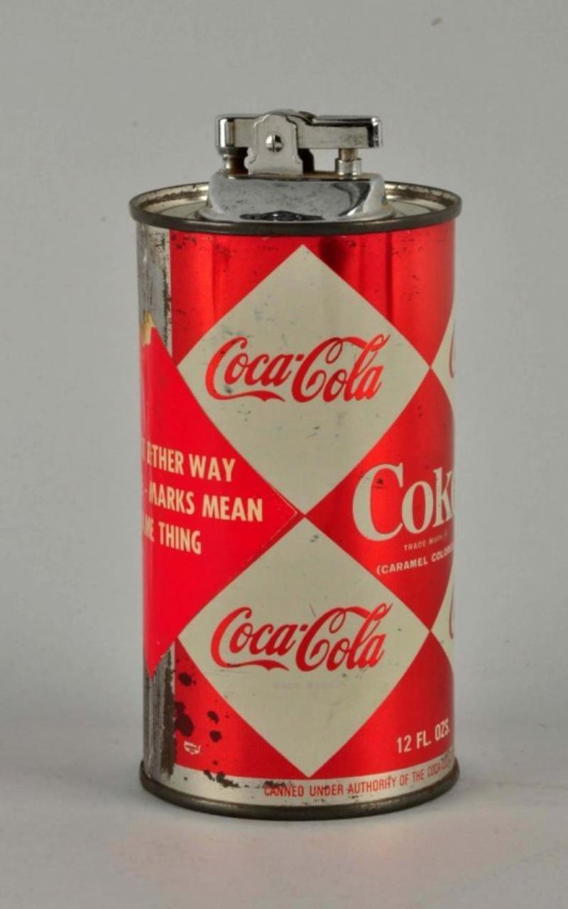 1960's Coca - Cola Multi - Diamond Can Lighter