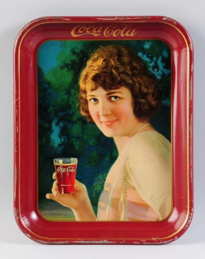 1924 Coca - Cola Serving Tray.