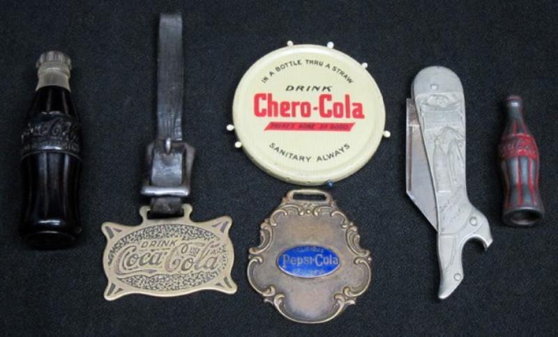 COCA-COLA & SODA COLLECTIBLES (6)