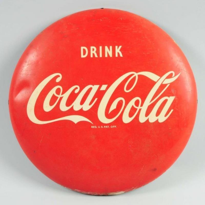 Coca-Cola Advertising Button