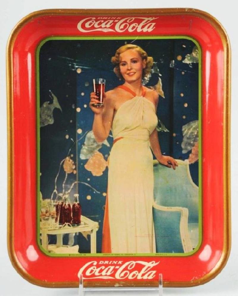 1935 Coca-Cola Serving Tray.