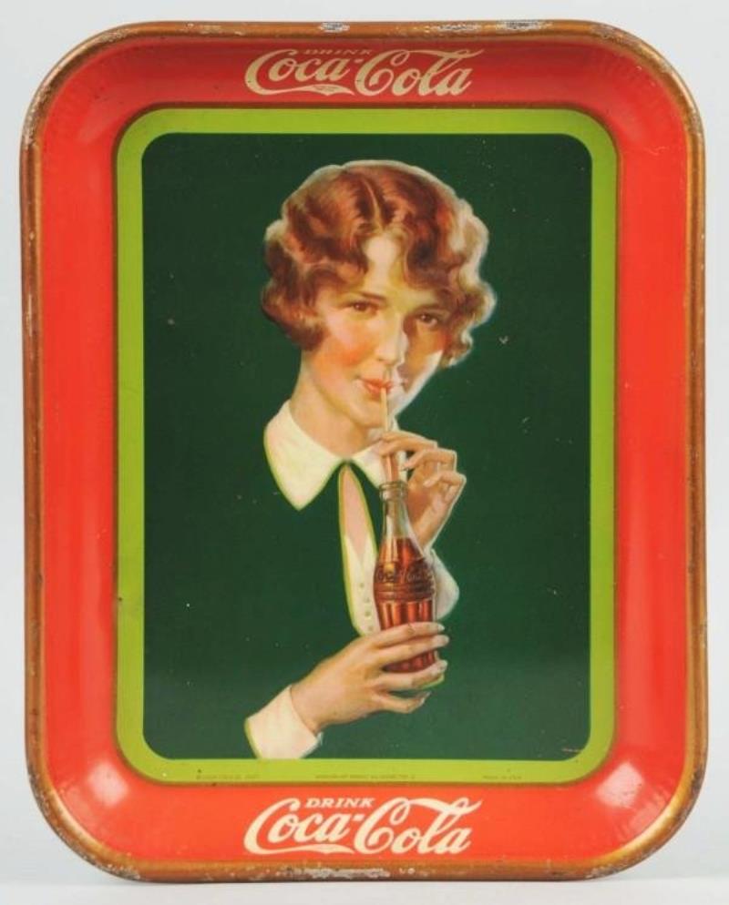 1927 Tin Coca-Cola Serving Tray Value & Price Guide