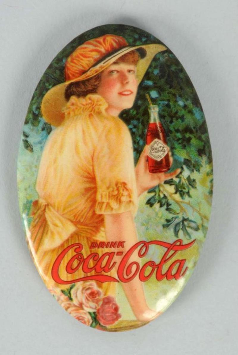 1916 Coca-Cola Pocket Mirror Value & Price Guide