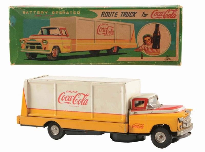 1950's Coca-Cola Route Truck In Original Box