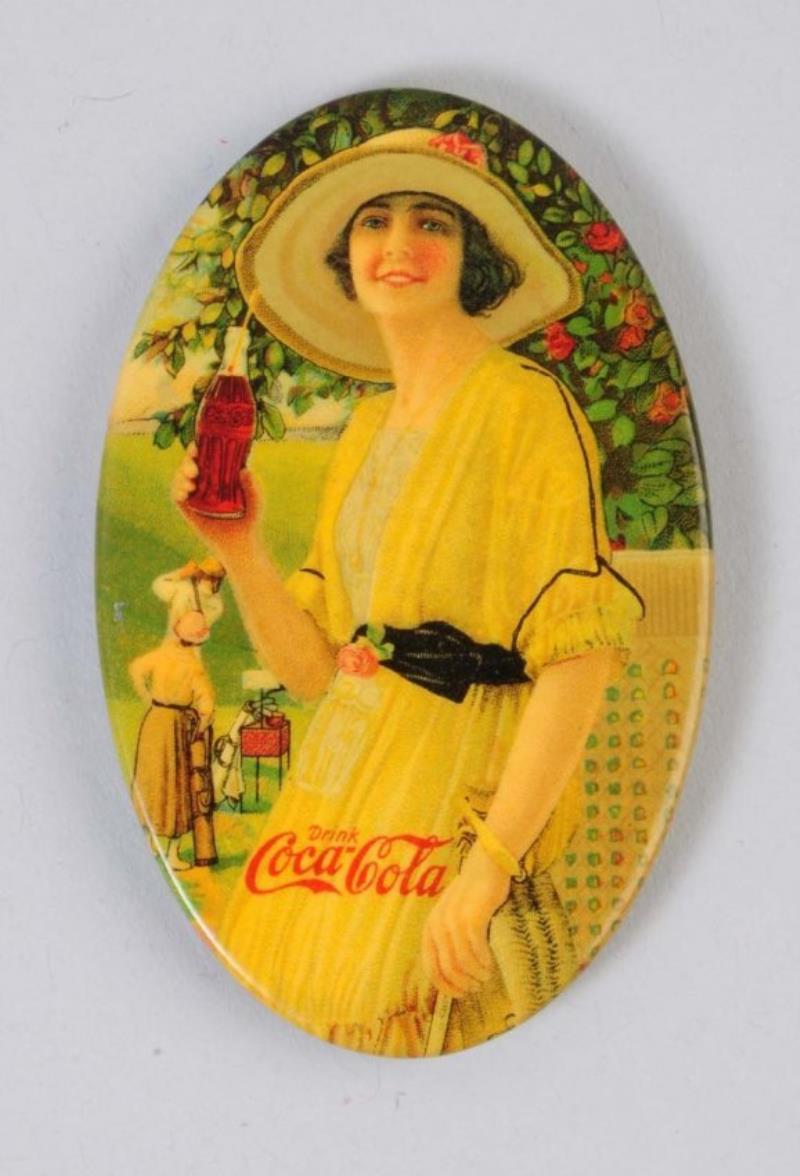 1920 Coca - Cola Pocket Mirror Value & Price Guide