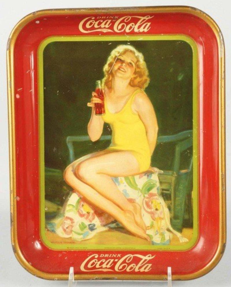 1932 Coca-Cola Serving Tray.