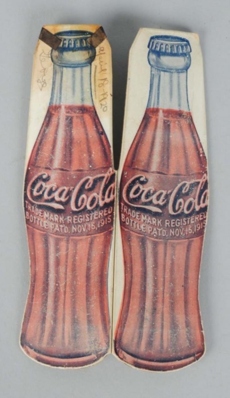 1916-20 Coca-Cola Cardboard Whistle.