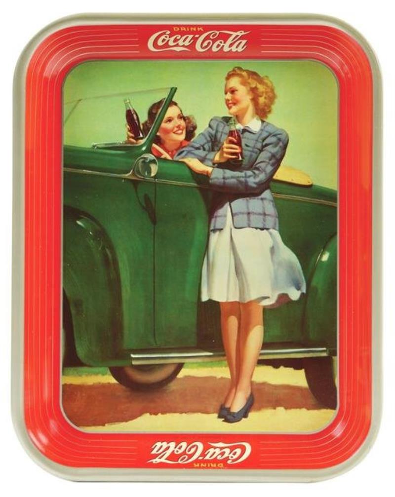 Beautiful 1942 Coca-Cola Serving Tray