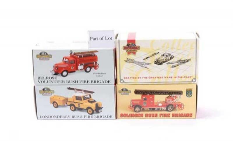 Matchbox Collectables - A Group of Fire Engines
