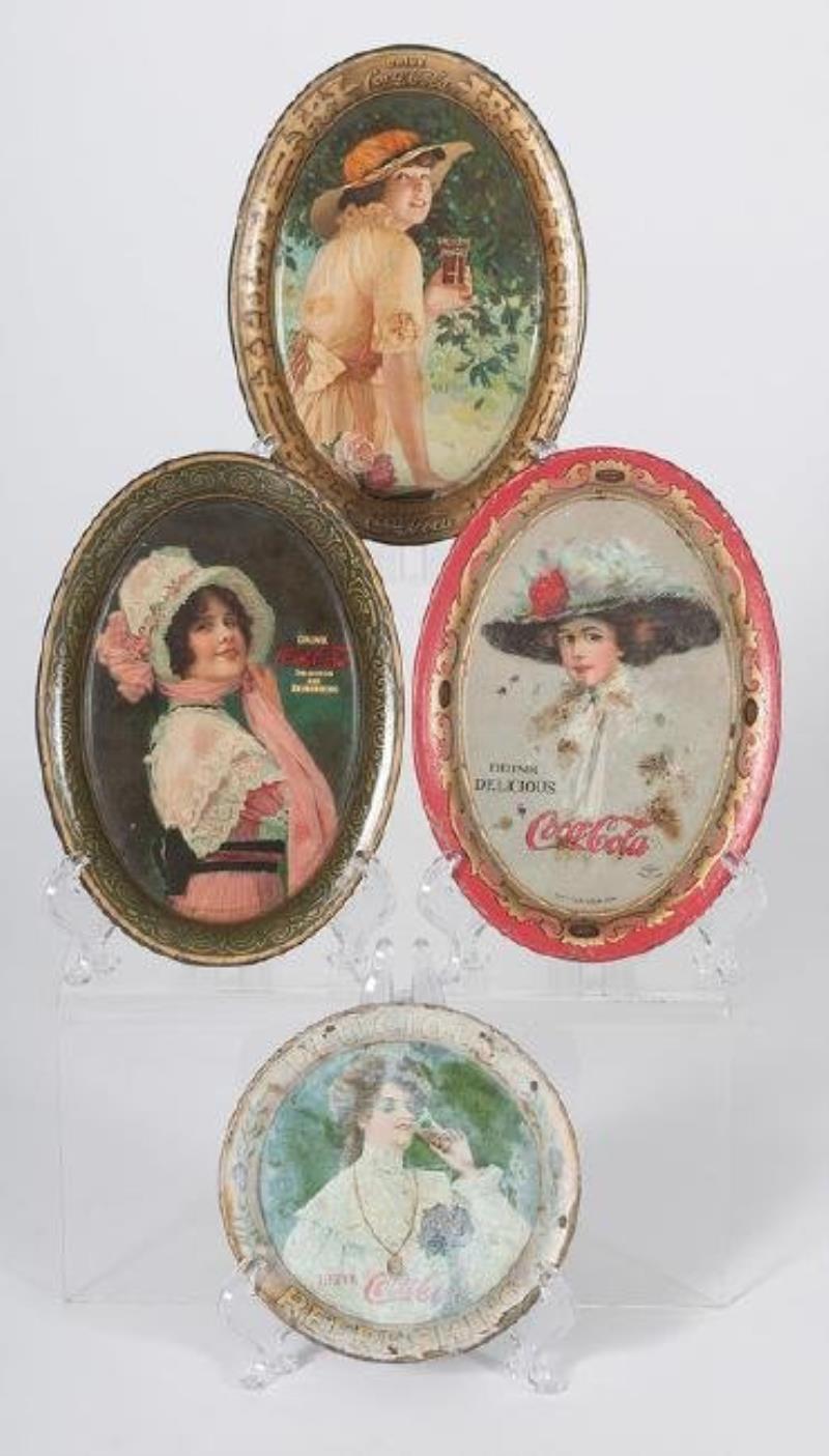 Coca-Cola Advertising Tip Trays