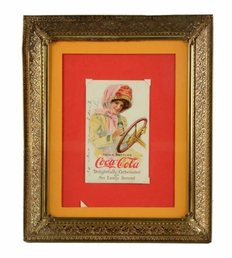 1910 Coca-Cola Advertising Postcard