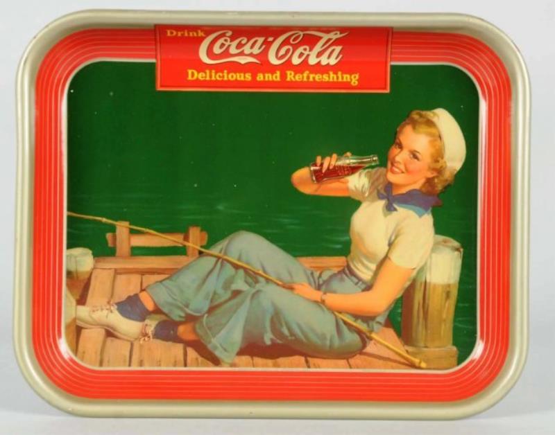 1940 Coca-Cola Serving Tray.