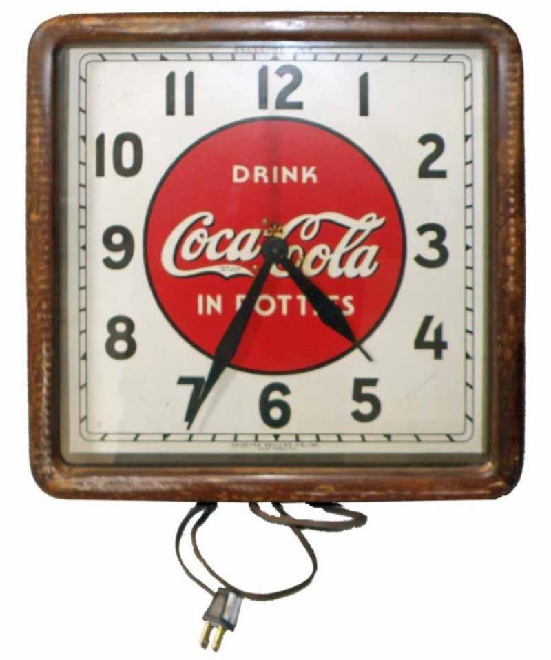 COCA COLA CLOCK BY SELECTED DEVICES
