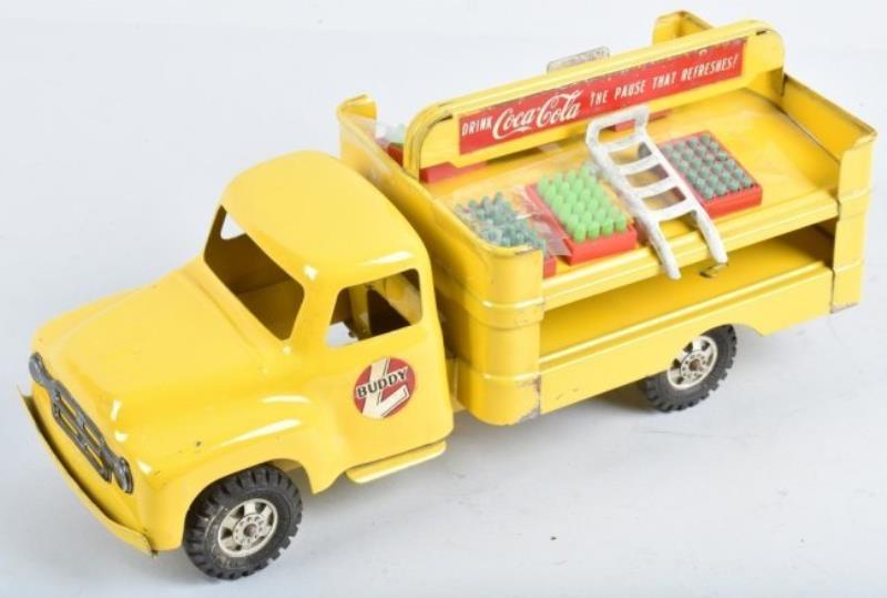 BUDDY L Pressed Steel COCA COLA TRUCK