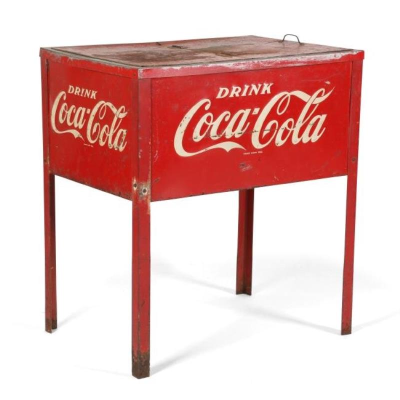 Drink Coca Cola Tabletop Ice Chest Value & Price Guide