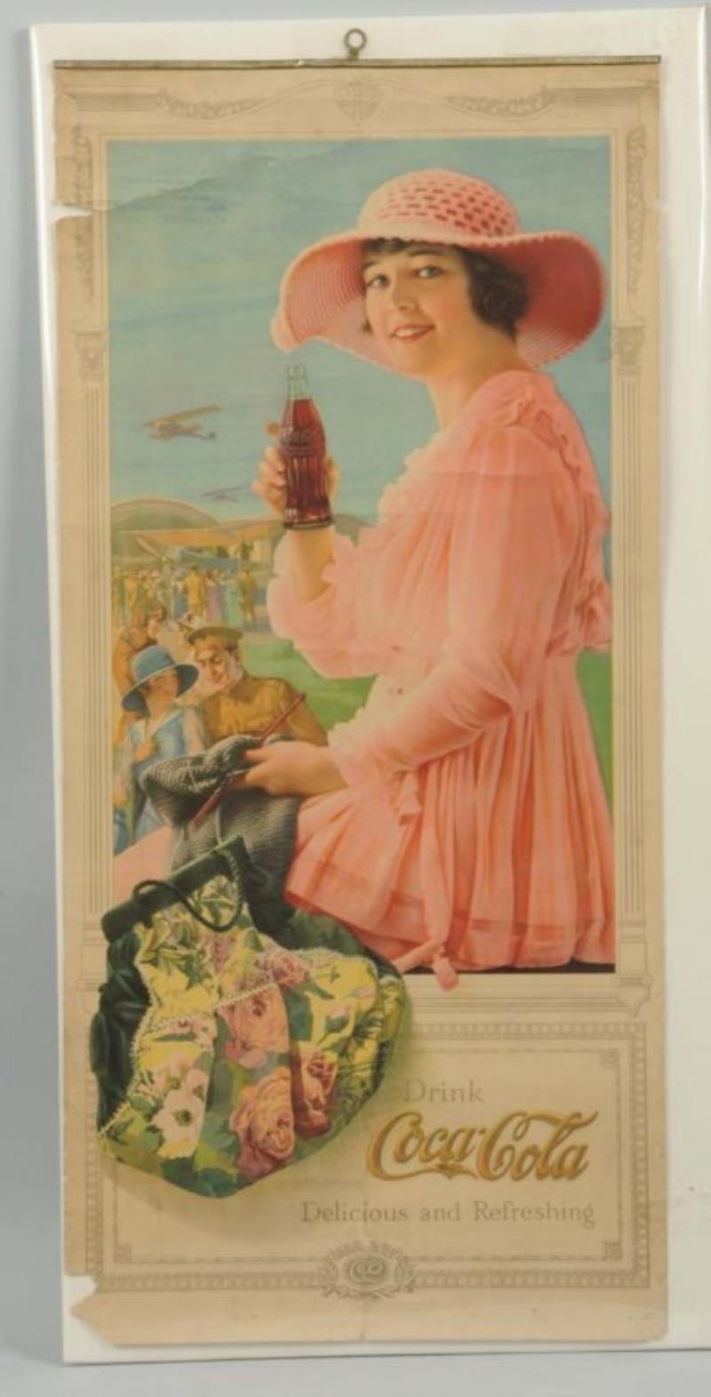 1919 Coca-Cola Calendar Top.