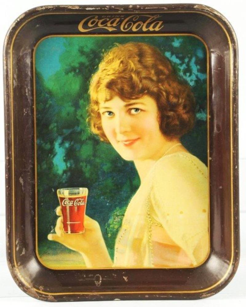 1924 Coca-Cola Serving Tray.