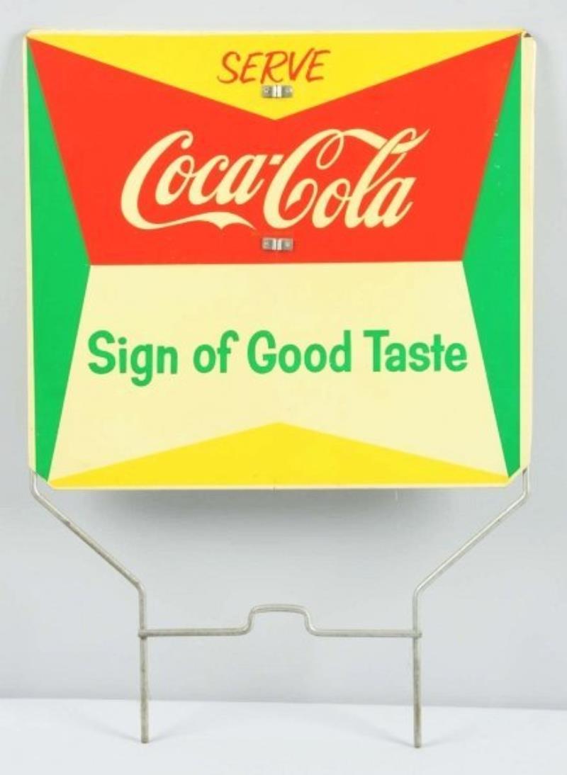 1930s Tin 2-Sided Coca-Cola Rack Sign Value & Price Guide