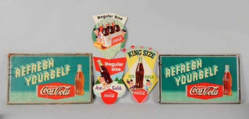 Coca-Cola Diecut Cardboard Signs Value & Price Guide