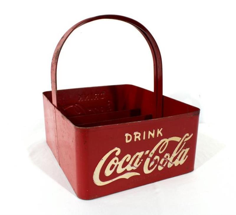 Embossed Coca Cola Metal Stadium Carrier