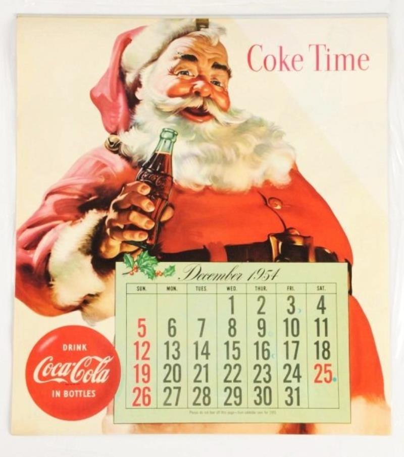 1955 CocaCola Calendar Value & Price Guide