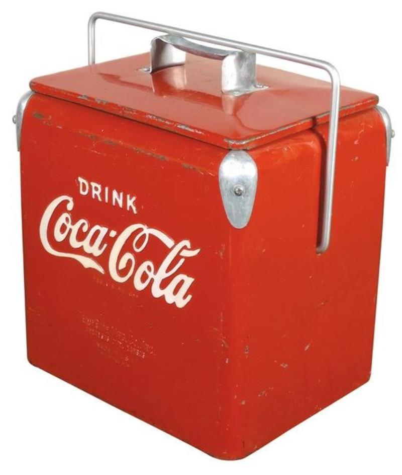 Coca-Cola picnic cooler, from Temp Rite Mfg